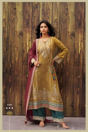 My Fashion Road Aiqa Weaves Exclusive Style Pashmina Latest Suit | A – 2512