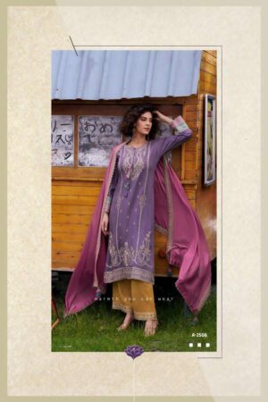 My Fashion Road Aiqa Weaves Exclusive Style Pashmina Latest Suit | A – 2508