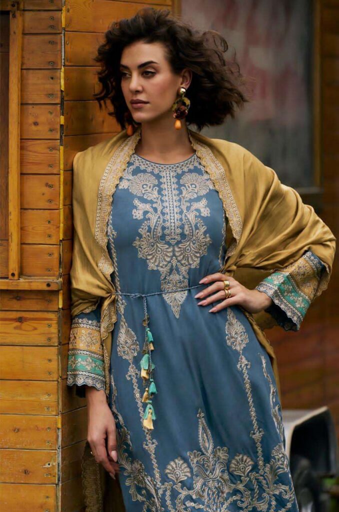 My Fashion Road Aiqa Weaves Exclusive Style Pashmina Latest Suit | A – 2511