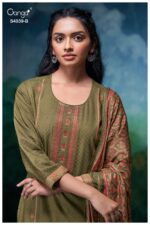 My Fashion Road Ganga Fashion Anara Pure Pashmina Winter Suit | S4039 – B My Fashion Road Ganga Fashion Anara Pure Pashmina Winter Suit | S4039 – B