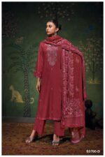 My Fashion Road Ganga Fashion Beyla Pure Wool Pashmina Ladies Suit | S3700 – D