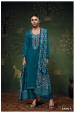 My Fashion Road Ganga Fashion Beyla Pure Wool Pashmina Ladies Suit | S3700 – A