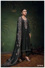 My Fashion Road Ganga Fashion Beyla Pure Wool Pashmina Ladies Suit | S3700 – B