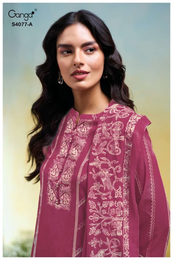 My Fashion Road Ganga Fashion Ceyoni Premium Wear Winter Collection Suit | S4077 – A