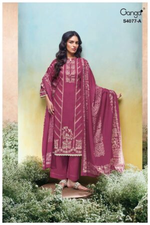 My Fashion Road Ganga Fashion Ceyoni Premium Wear Winter Collection Suit | S4077 – A
