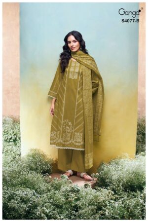 My Fashion Road Ganga Fashion Ceyoni Premium Wear Winter Collection Suit | S4077 – B