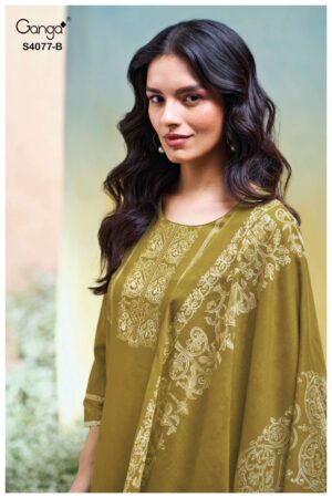 My Fashion Road Ganga Fashion Ceyoni Premium Wear Winter Collection Suit | S4077 – B