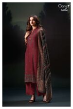 My Fashion Road Ganga Fashion Daisha Premium Designs Winter Wear Suits | S4004 My Fashion Road Ganga Fashion Daisha Premium Designs Winter Wear Suits | S4004