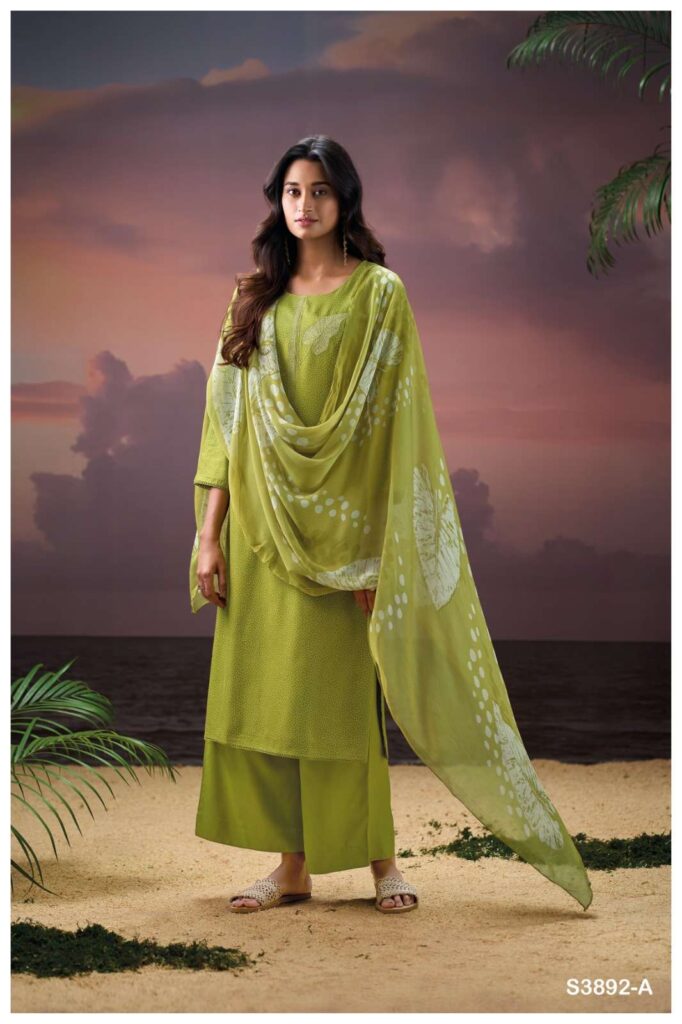 My Fashion Road Ganga Fashion Darcel Fancy Printed Winter Wear Suit | S3892 – A