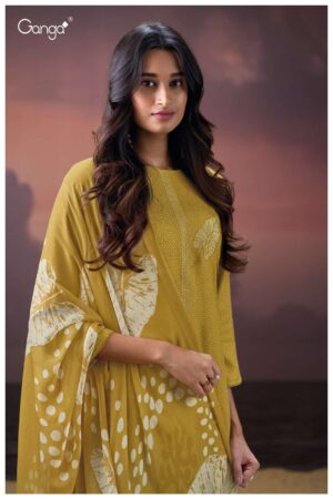My Fashion Road Ganga Fashion Darcel Fancy Printed Winter Wear Suit | S3892 – C