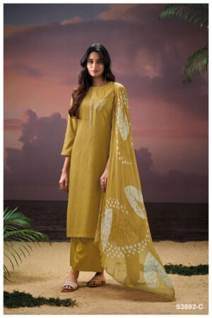 My Fashion Road Ganga Fashion Darcel Fancy Printed Winter Wear Suit | S3892 – C