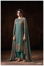 My Fashion Road Ganga Fashion Darsie Premium Wear Pashmina Winter Suit | S3745-C My Fashion Road Ganga Fashion Darsie Premium Wear Pashmina Winter Suit | S3745-C