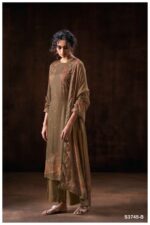My Fashion Road Ganga Fashion Darsie Premium Wear Pashmina Winter Suit | S3745-B My Fashion Road Ganga Fashion Darsie Premium Wear Pashmina Winter Suit | S3745-B