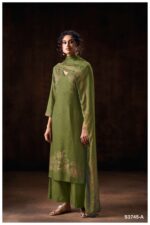 My Fashion Road Ganga Fashion Darsie Premium Wear Pashmina Winter Suit | S3745-A