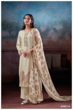 My Fashion Road Ganga Fashion Dionika Exclusive Fancy Pashmina Jacquard Suit | C3807 – A