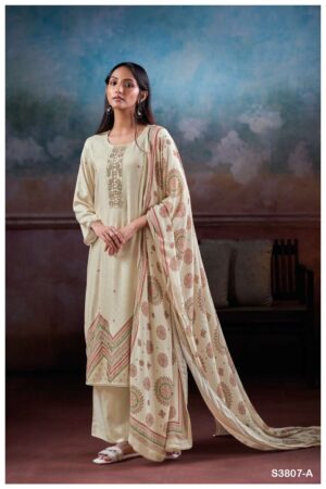 My Fashion Road Ganga Fashion Dionika Exclusive Fancy Pashmina Jacquard Suit | C3807 – A
