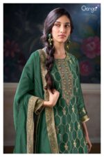 My Fashion Road Ganga Fashion Eelisi Premium Jacquard Silk Suit | S2936 – F