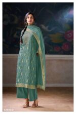 My Fashion Road Ganga Fashion Eelisi Premium Jacquard Silk Suit | S2936 – D