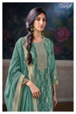 My Fashion Road Ganga Fashion Eelisi Premium Jacquard Silk Suit | S2936 – D