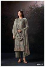 My Fashion Road Ganga Fashion Gehna Pure Wool Pashmina Ladies Suit | S3972-D My Fashion Road Ganga Fashion Gehna Pure Wool Pashmina Ladies Suit | S3972-D