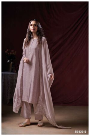 My Fashion Road Ganga Fashion Maysha Pure Bemberg Silk Latest Suit | S3839 – B