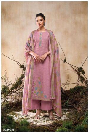My Fashion Road Ganga Fashion Miakol Exclusive Linen Cotton Dress | S2862 – B