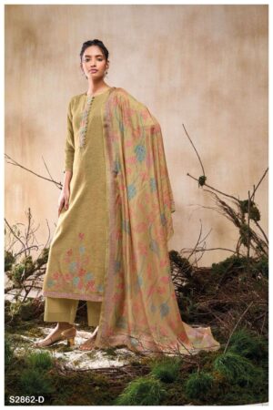 My Fashion Road Ganga Fashion Miakol Exclusive Linen Cotton Dress | S2862 – D