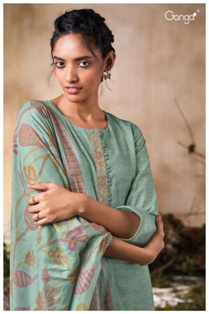 My Fashion Road Ganga Fashion Miakol Exclusive Linen Cotton Dress | S2862 – A
