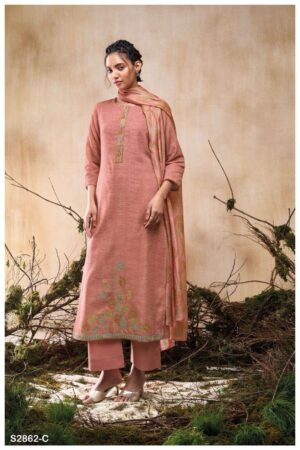 My Fashion Road Ganga Fashion Miakol Exclusive Linen Cotton Dress | S2862 – C