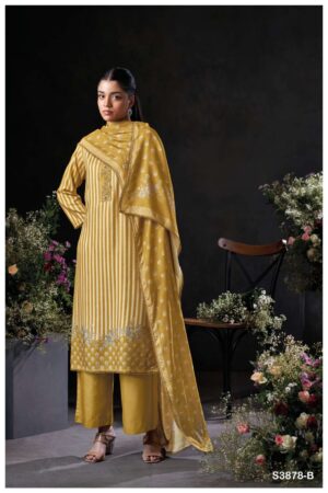 My Fashion Road Ganga Fashion Nirelle Winter Collection Pashmina Suit | S3878 – B