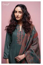 My Fashion Road Ganga Fashion Ulvea Winter Collection Pashmina Suit | S4013