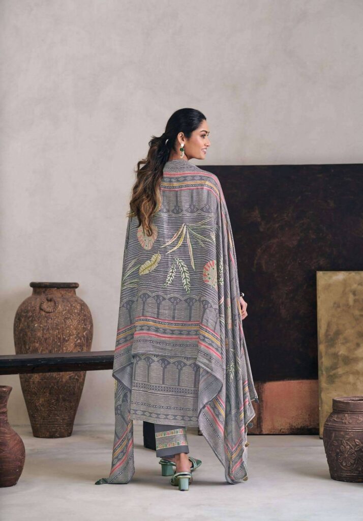 My Fashion Road Jay Vijay Hasrate Digital Printed Fancy Ladies Suit | 10306