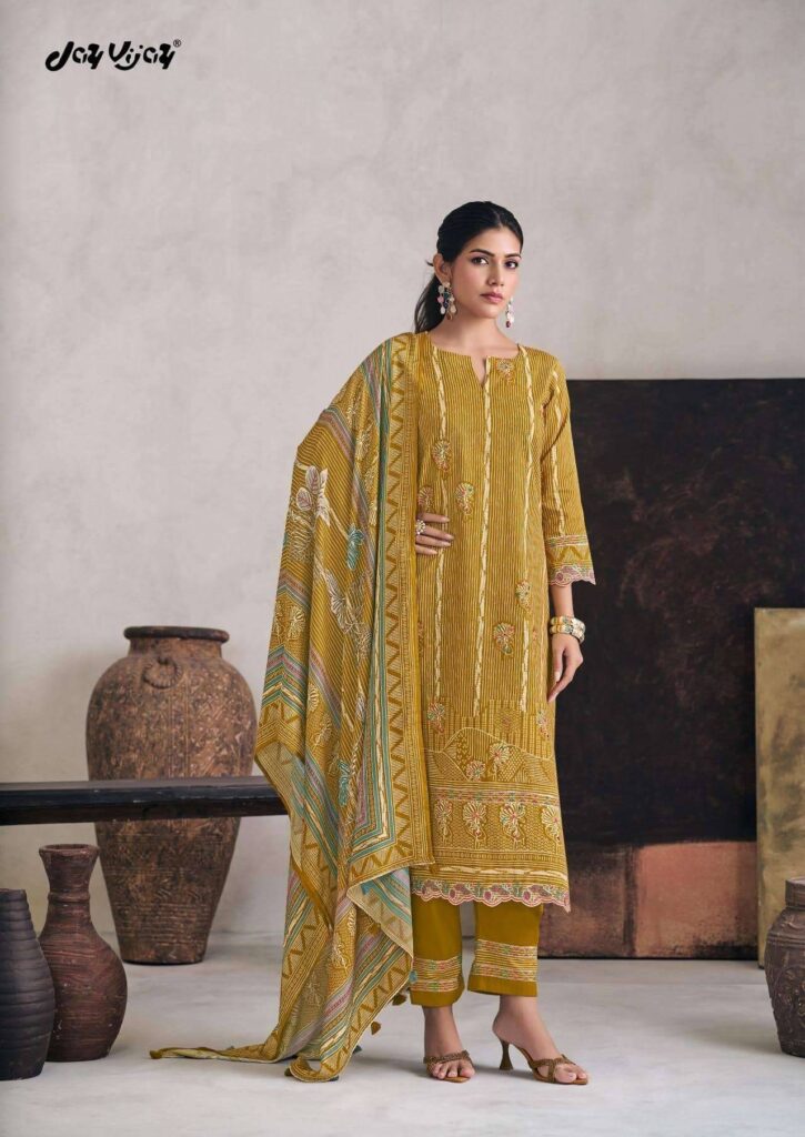 My Fashion Road Jay Vijay Hasrate Digital Printed Fancy Ladies Suit | 10304