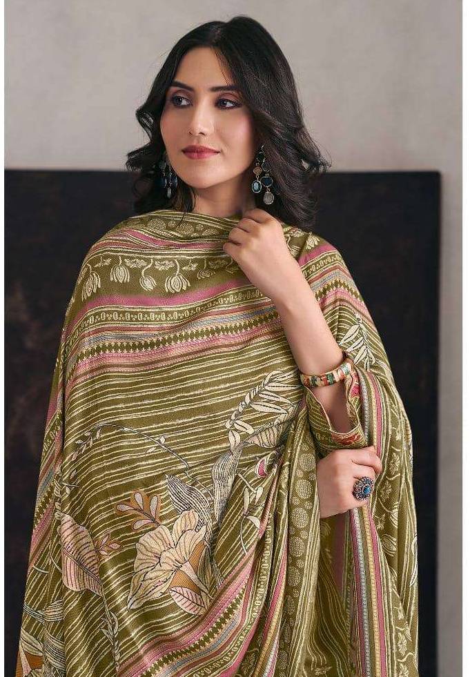 My Fashion Road Jay Vijay Hasrate Digital Printed Fancy Ladies Suit | 10305