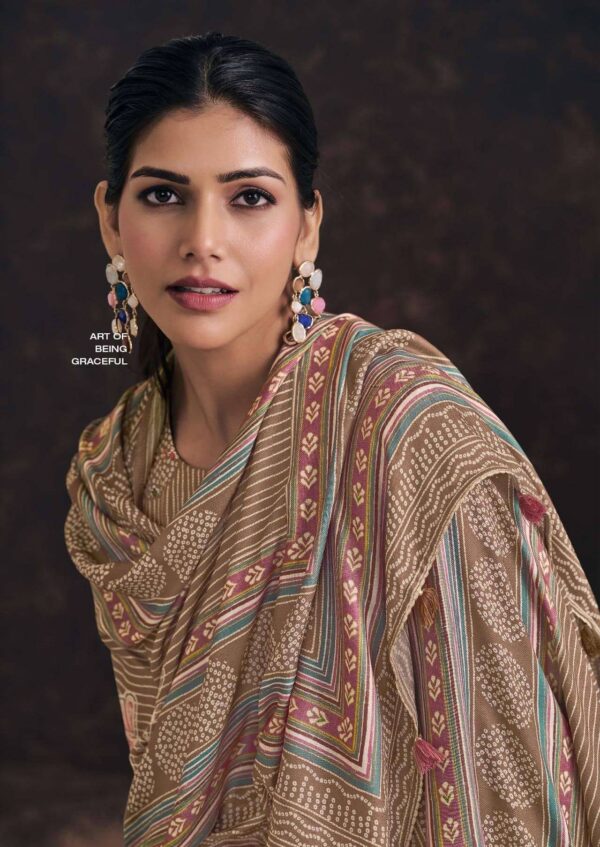 My Fashion Road Jay Vijay Hasrate Digital Printed Fancy Ladies Suit | 10302