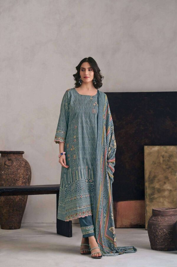 My Fashion Road Jay Vijay Hasrate Digital Printed Fancy Ladies Suit | 10303