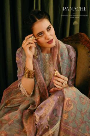 My Fashion Road Jay Vijay Jagmag Exclusive Jacquard Designs Latest Suit | 10515
