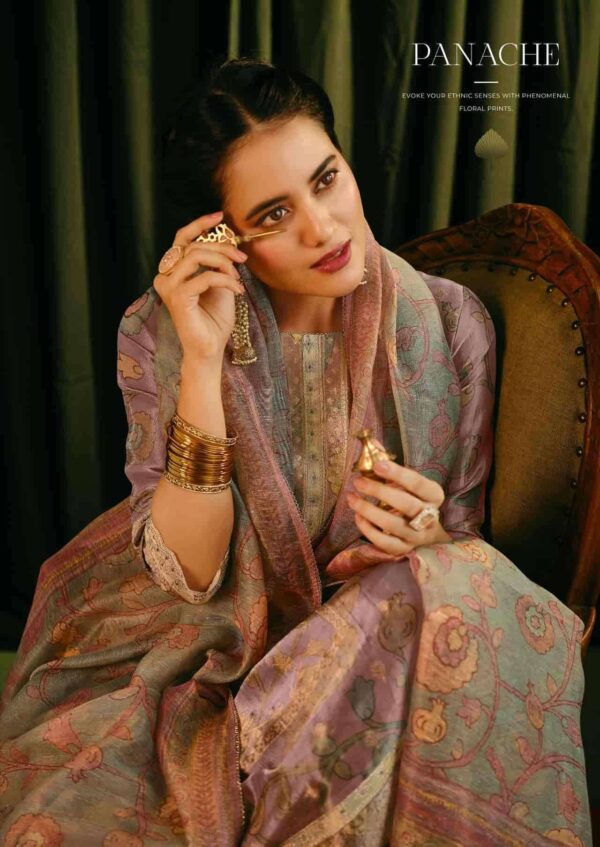 My Fashion Road Jay Vijay Jagmag Exclusive Jacquard Designs Latest Suit | 10515
