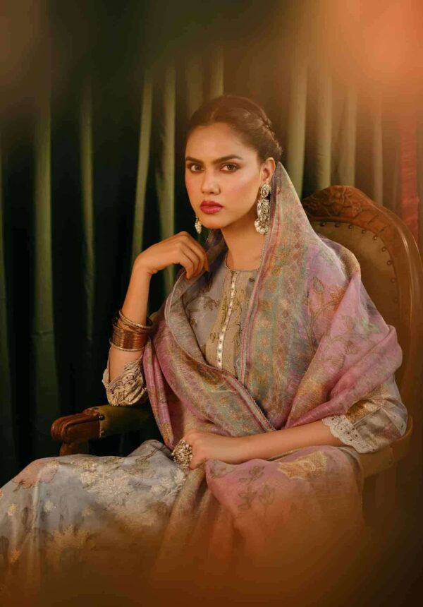 My Fashion Road Jay Vijay Jagmag Exclusive Jacquard Designs Latest Suit | 10515
