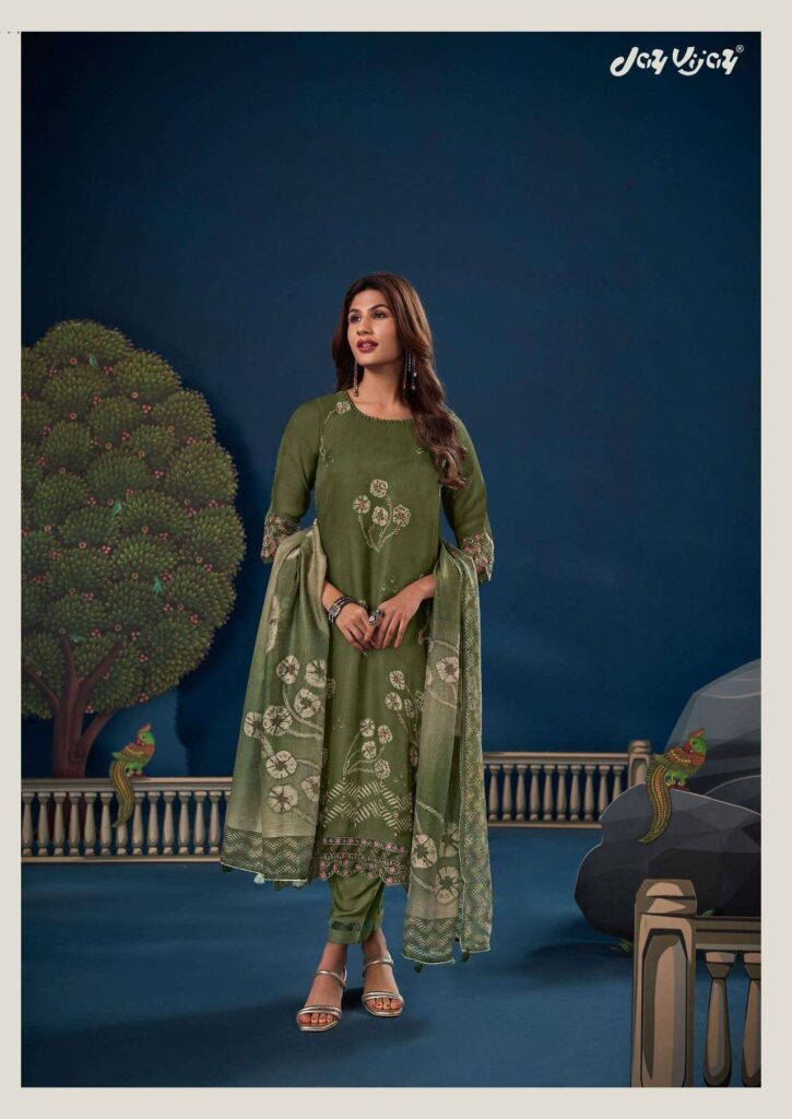 My Fashion Road Jay Vijay Kahani Tota Maina Ki Latest Designer Silk Suit | 10264