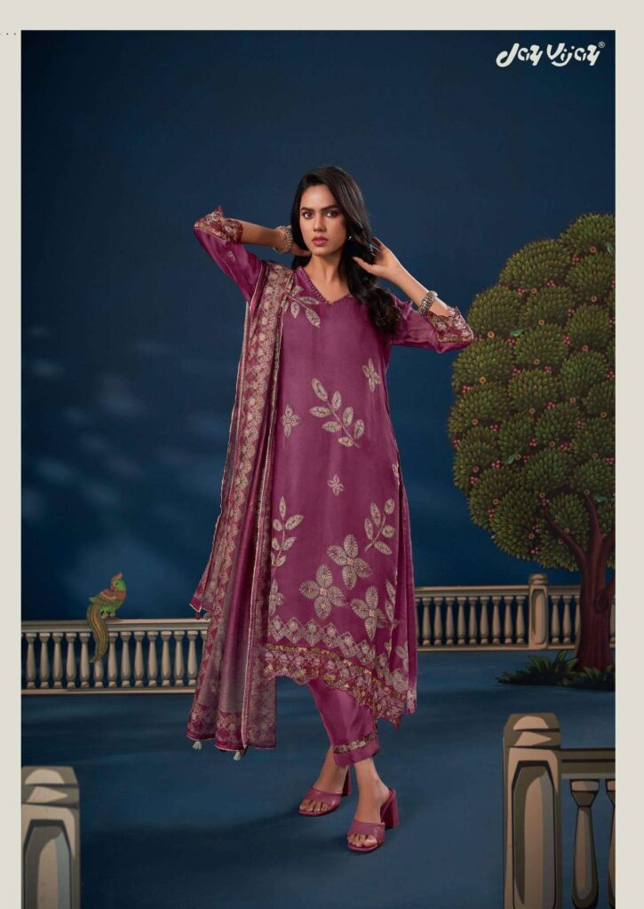 My Fashion Road Jay Vijay Kahani Tota Maina Ki Latest Designer Silk Suit | 10266