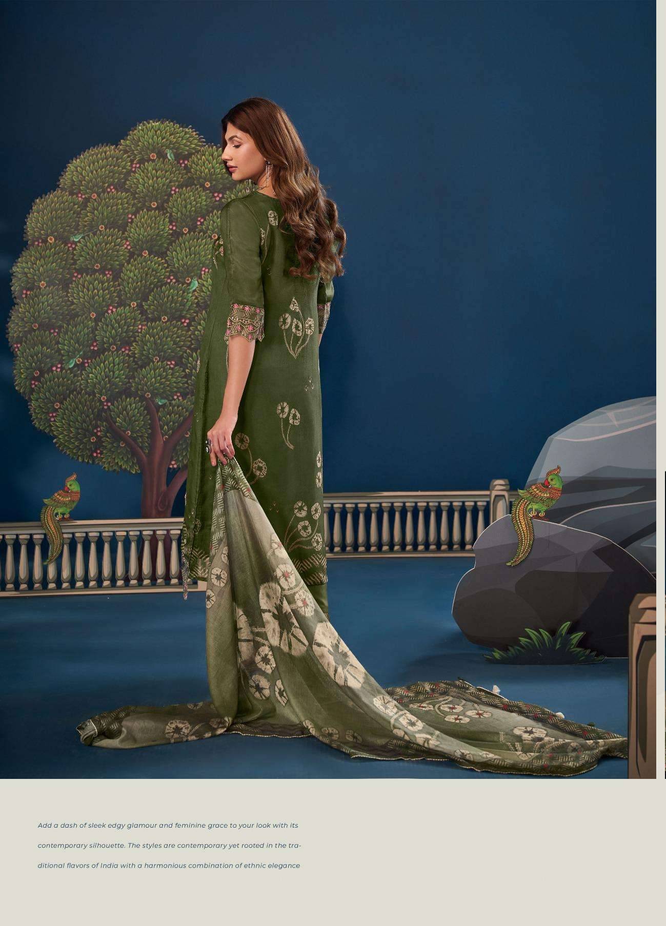 My Fashion Road Jay Vijay Kahani Tota Maina Ki Latest Designer Silk Suit | 10264 My Fashion Road Jay Vijay Kahani Tota Maina Ki Latest Designer Silk Suit | 10264