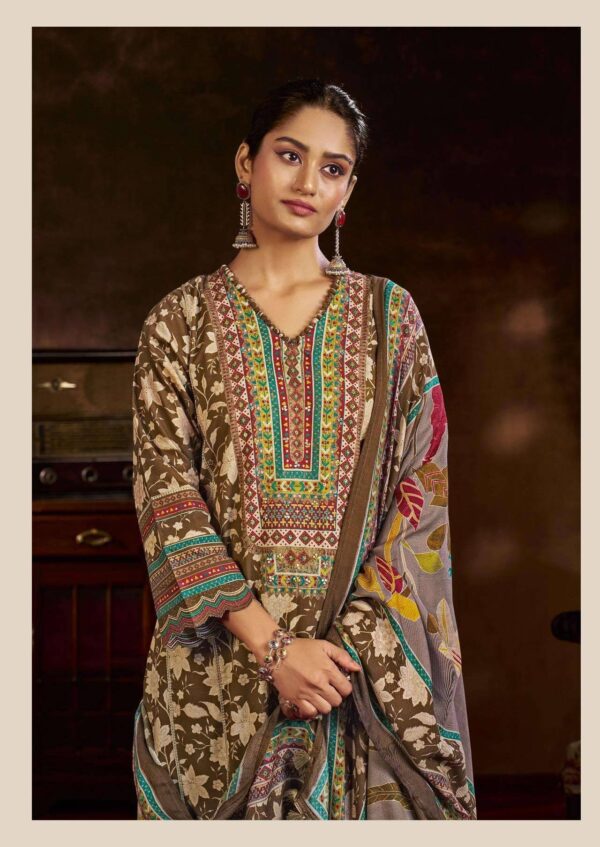 My Fashion Road Jay Vijay Kuch Khaas Corduroy Fabric Winter Wear Latest Suit | 10456