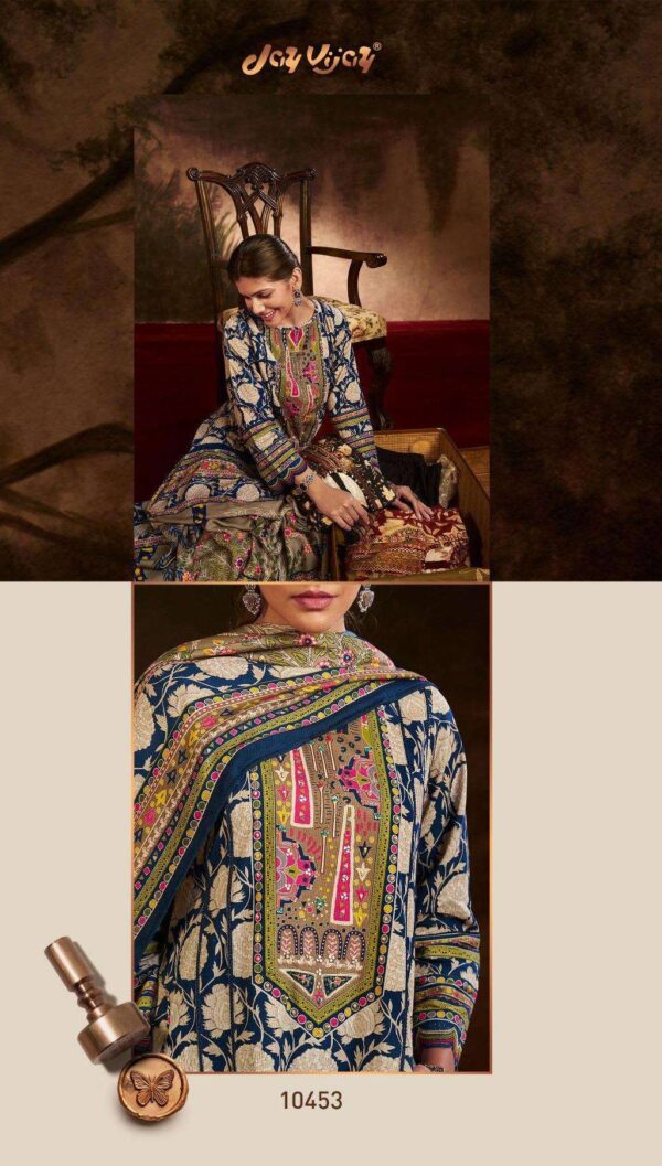 My Fashion Road Jay Vijay Kuch Khaas Corduroy Fabric Winter Wear Latest Suit | 10453