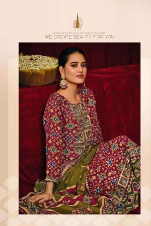My Fashion Road Jay Vijay Olivia Digital Printed Latest Muslin Suit | 3258 – B