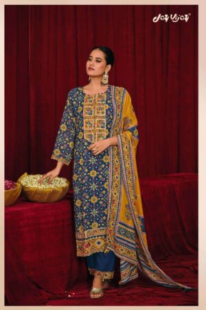 My Fashion Road Jay Vijay Olivia Digital Printed Latest Muslin Suit | 3258 – A