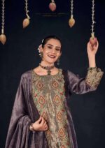 My Fashion Road Jay Vijay Parva Partywear Velvet Latest Designer Suit | 10366