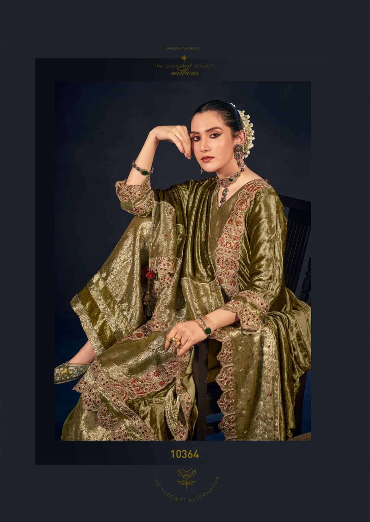 My Fashion Road Jay Vijay Parva Partywear Velvet Latest Designer Suit | 10364 My Fashion Road Jay Vijay Parva Partywear Velvet Latest Designer Suit | 10364