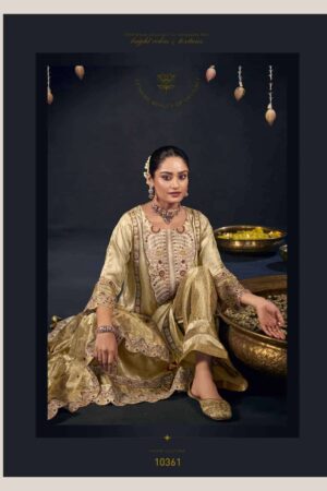 My Fashion Road Jay Vijay Parva Partywear Velvet Latest Designer Suit | 10361