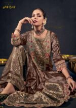 My Fashion Road Jay Vijay Parva Partywear Velvet Latest Designer Suit | 10362